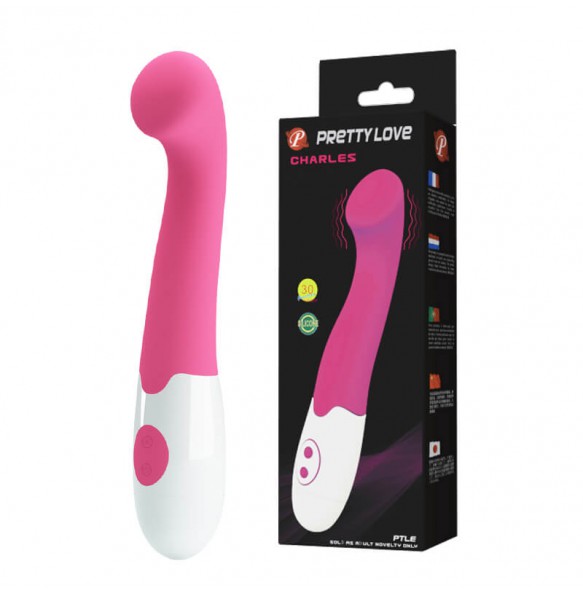 PRETTY LOVE G-Spot Vibrator (Red Rose)